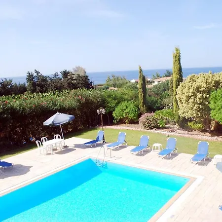 Impressive Large Huge Heated Pool Garden Peyia